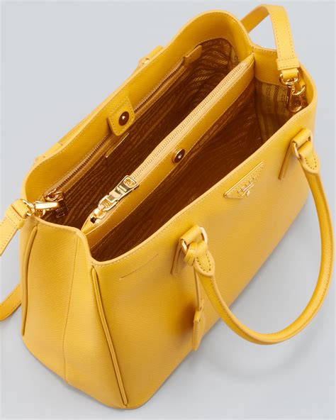 prada yellow bag|prada yellow handbag.